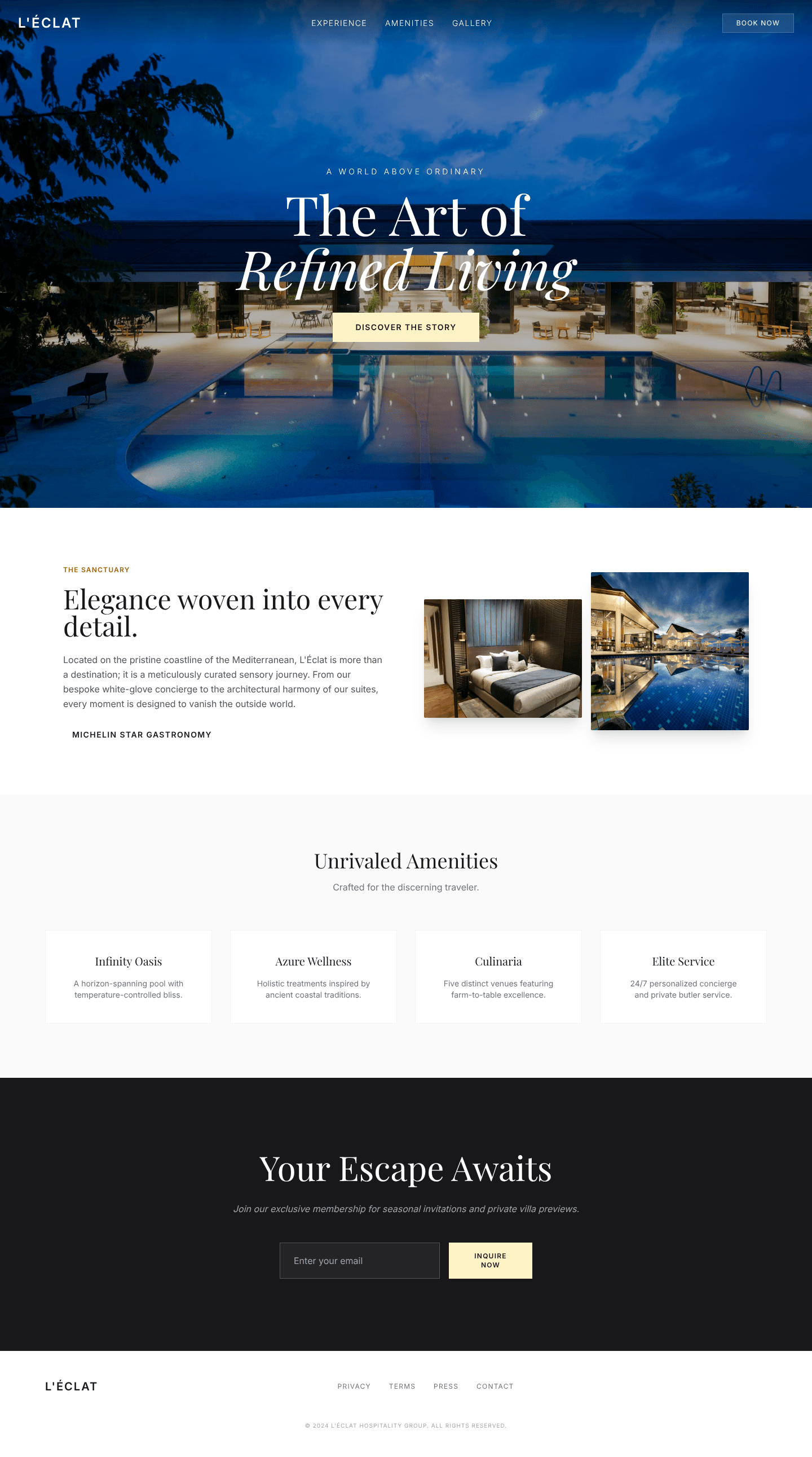 L'Éclat Luxury Resort